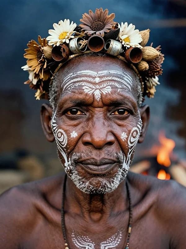 Omo Valley Tribal Elder